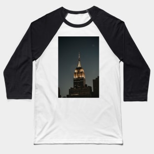 Empire State Building Baseball T-Shirt